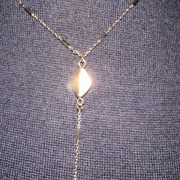 Tiger Teardrop Natural Stone Y Necklace  2027  NWT Boutique - Picture 6 of 10